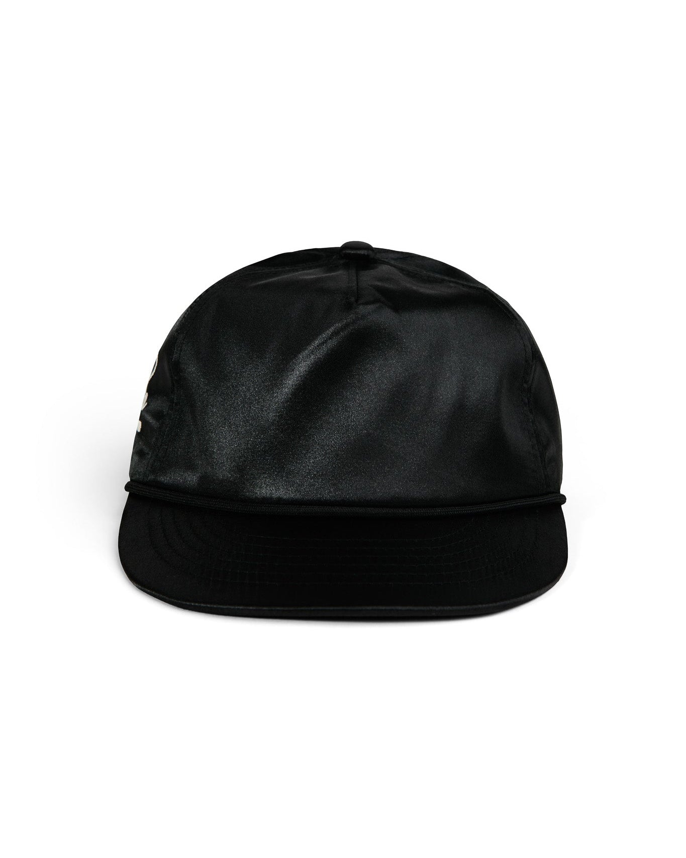 Casa Pica Side Print - Black Satin