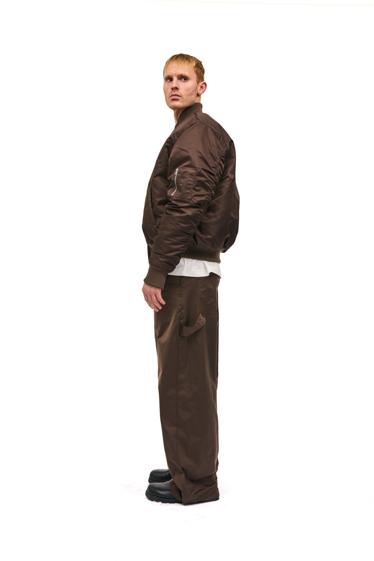 Pau Bomber Jacket - Espresso Brown