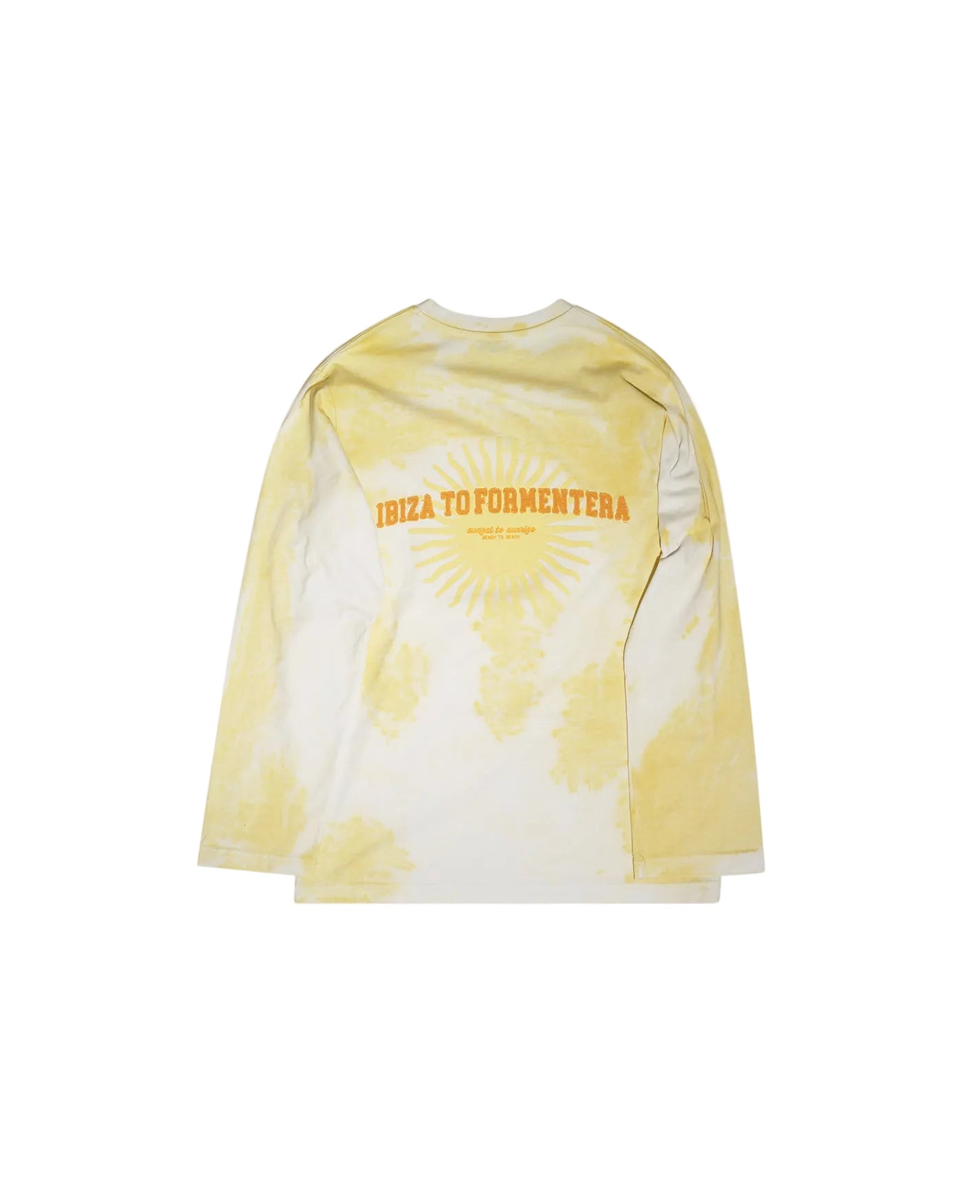Ibiza to Formentera - Yellow Batik