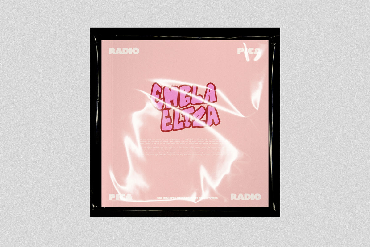 Limited-edition Radio Pica sleeve created with Embla Eliza.