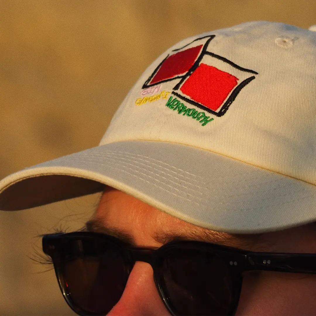 Woman wearing a Chateau Marmont Trucker Hat