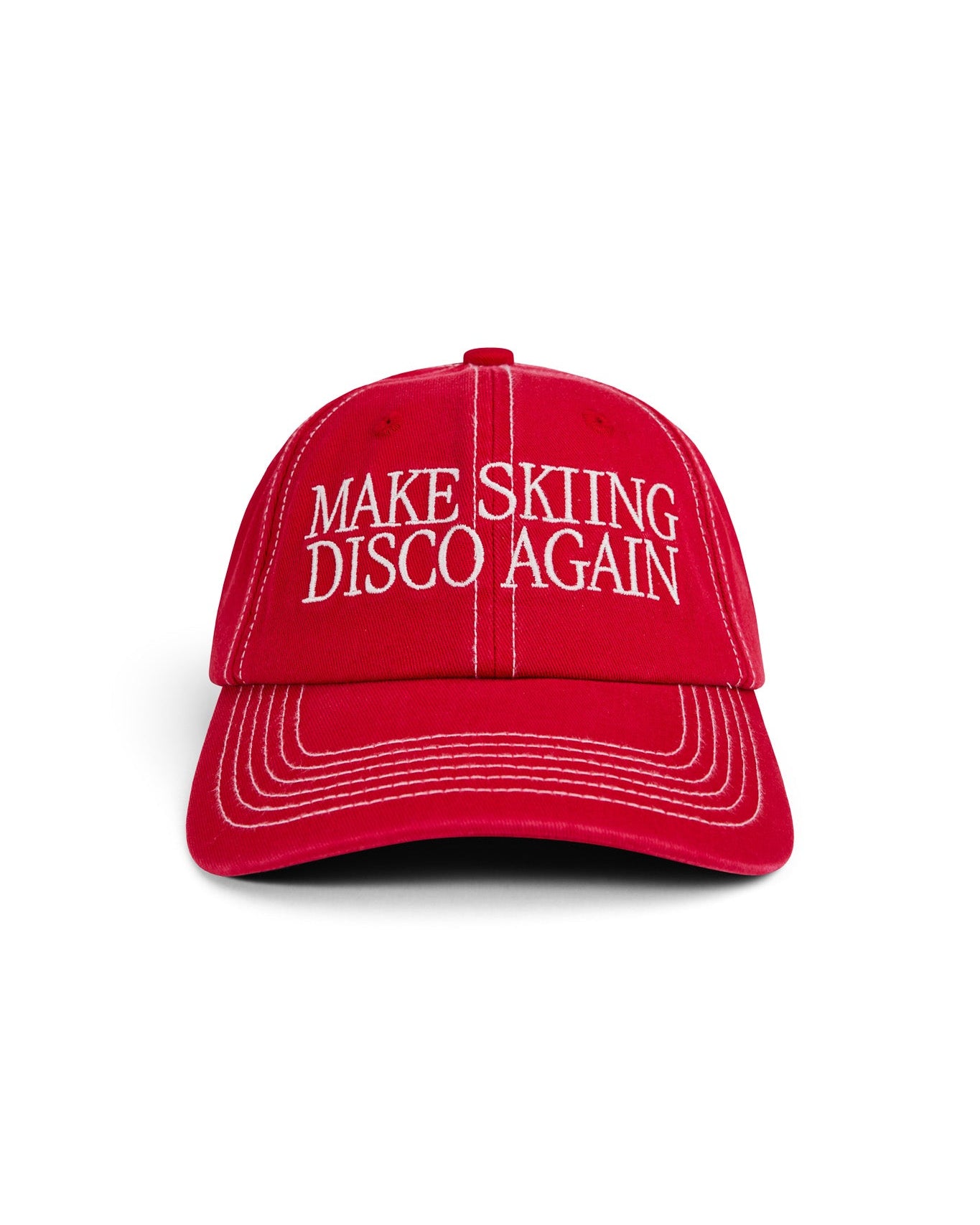 Make Skiing Disco Again - Red
