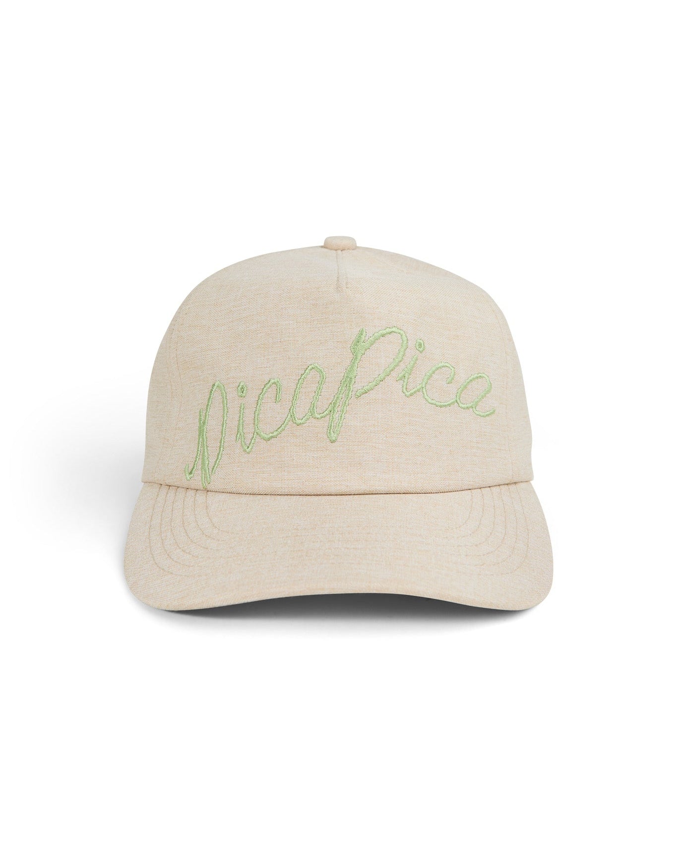Handwritten Pica Cap - Creme White