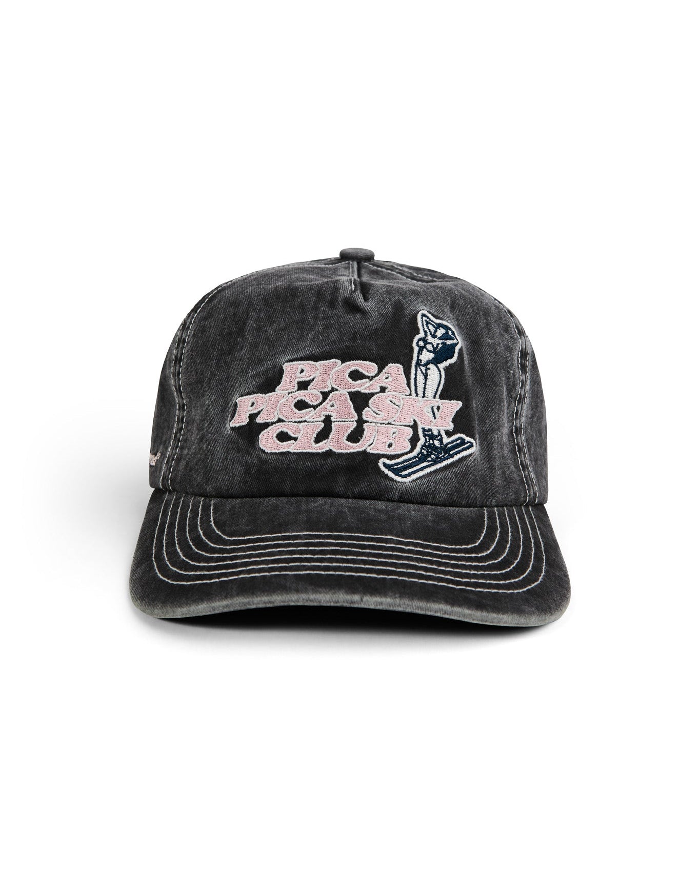 Pica Ski Club - Washed Black