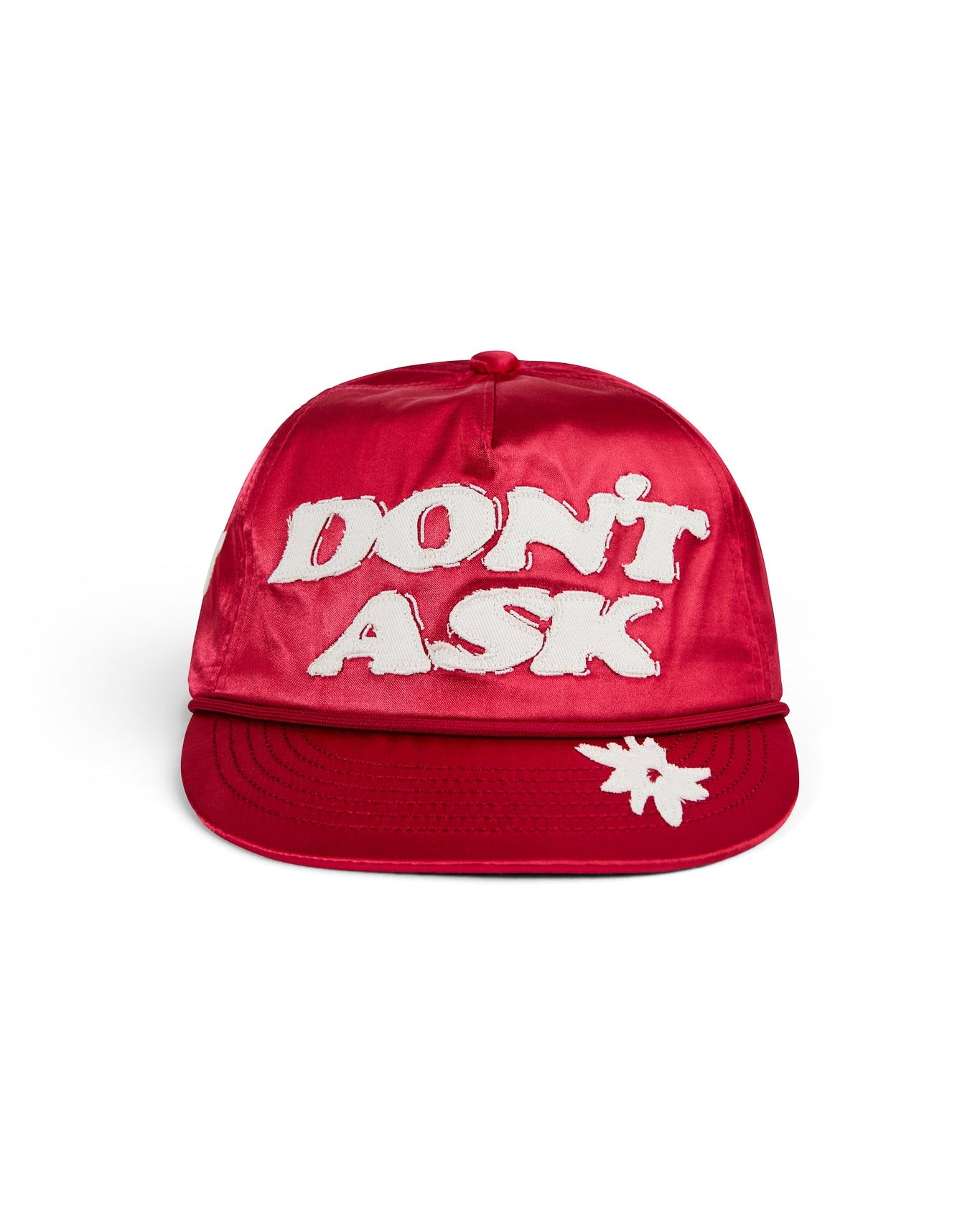 Don't Ask Satin - Red Satin
