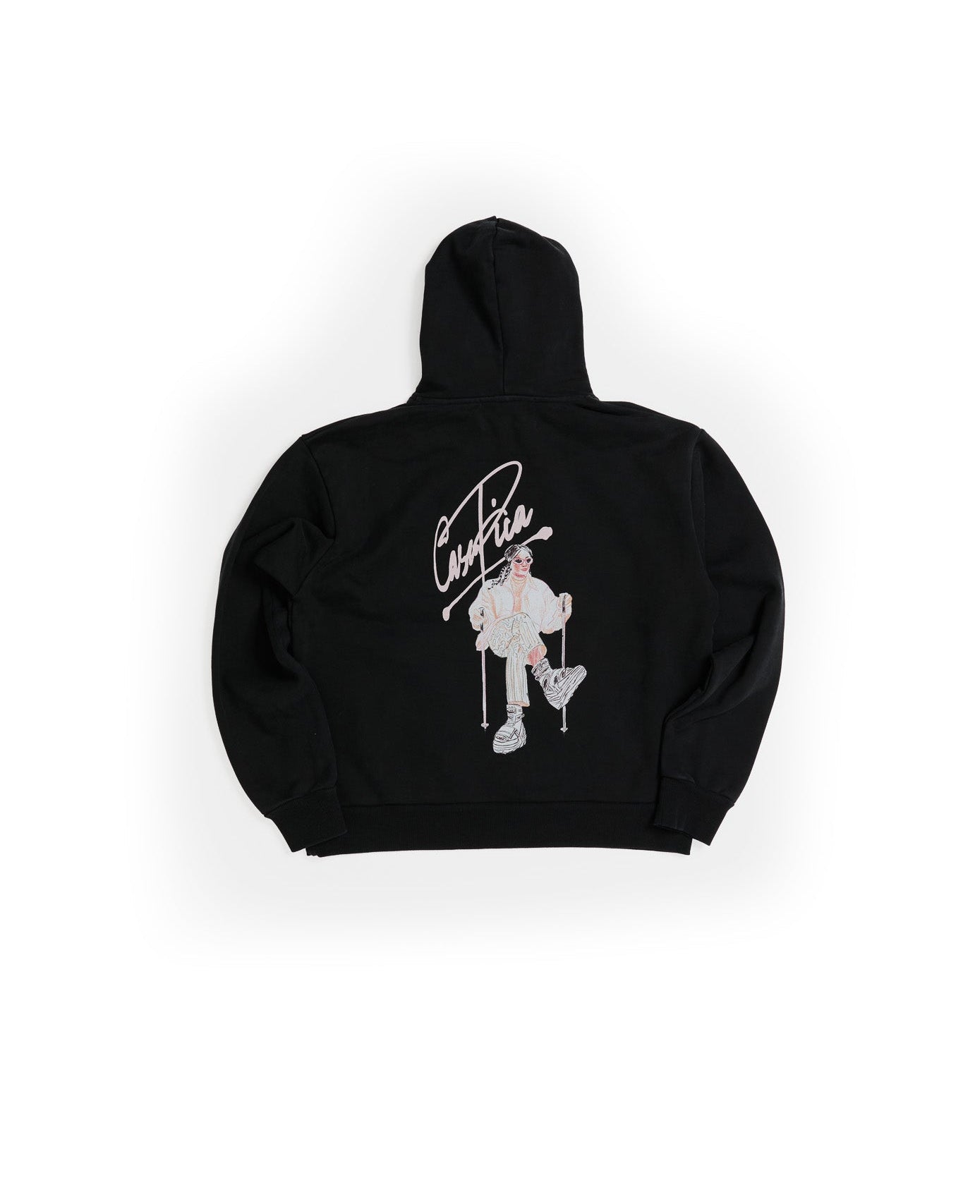 Palo Hoodie Ragazza SCI - Washed Black