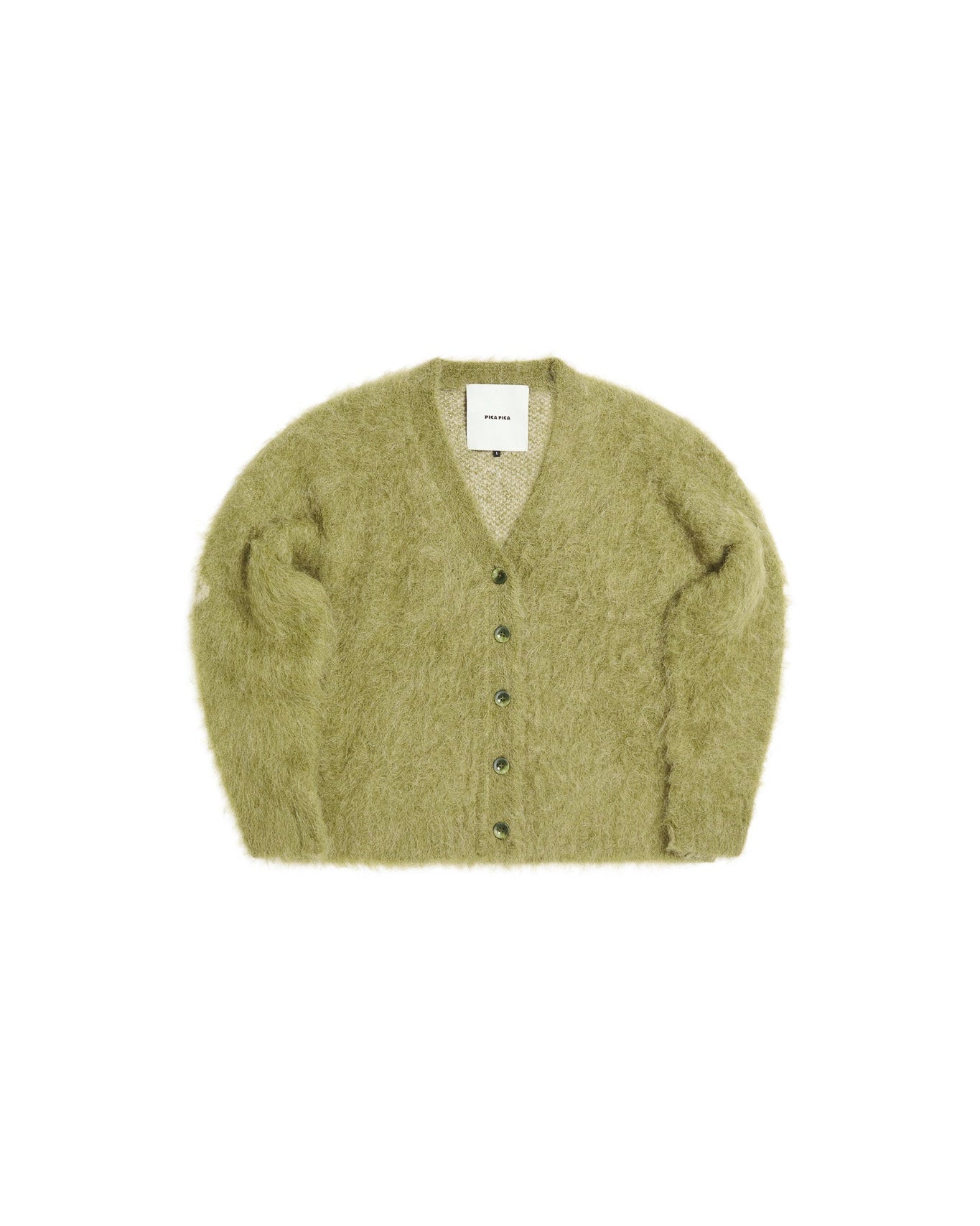 Harry Pica Cardigan - Fern Green