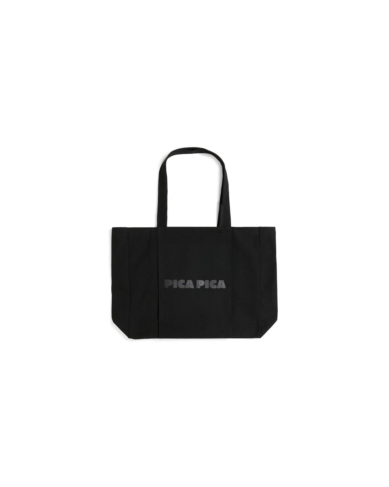 Pica Totebag 16oz Cotton Canvas - Black