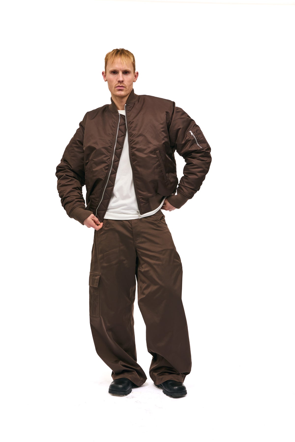 Pau Bomber Jacket - Espresso Brown